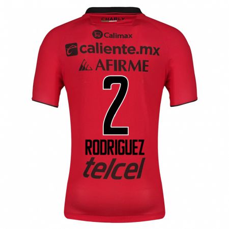 Kandiny Lapset Antonio Rodríguez #2 Punainen Kotipaita 2023/24 Lyhythihainen Paita T-Paita