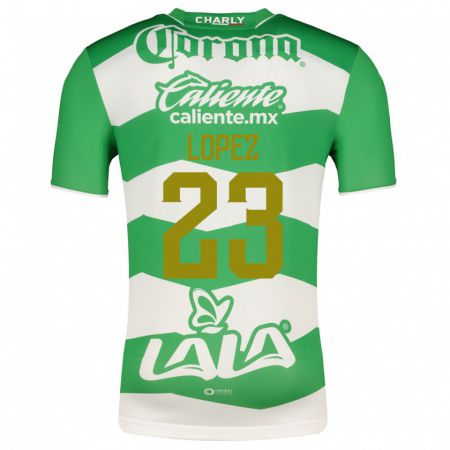 Kandiny Lapset Raúl López #23 Vihreä Kotipaita 2023/24 Lyhythihainen Paita T-Paita