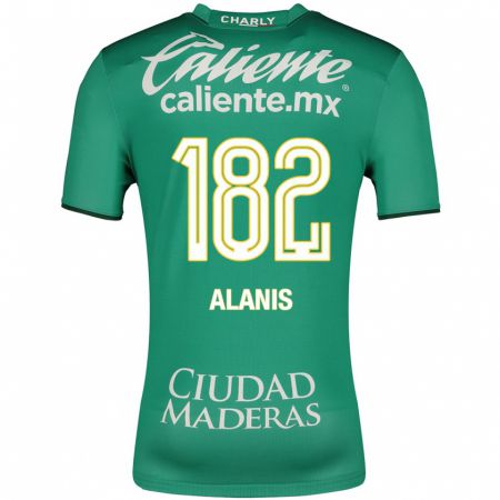 Kandiny Lapset Alejandro Alanís #182 Vihreä Kotipaita 2023/24 Lyhythihainen Paita T-Paita