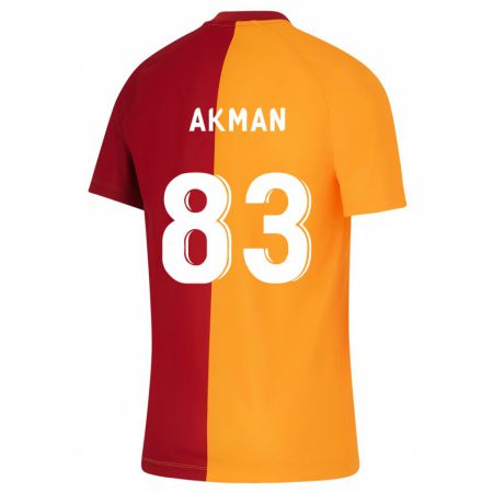 Kandiny Lapset Efe Akman #83 Oranssi Kotipaita 2023/24 Lyhythihainen Paita T-Paita
