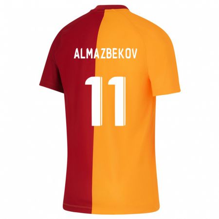 Kandiny Lapset Beknaz Almazbekov #11 Oranssi Kotipaita 2023/24 Lyhythihainen Paita T-Paita