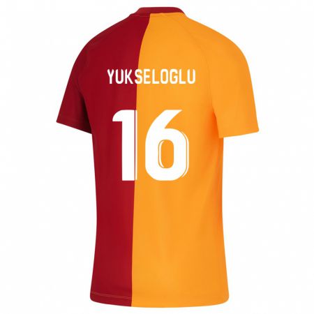 Kandiny Lapset Ayaz Yükseloğlu #16 Oranssi Kotipaita 2023/24 Lyhythihainen Paita T-Paita
