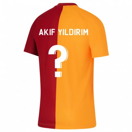 Kandiny Lapset Mehmet Akif Yıldırım #0 Oranssi Kotipaita 2023/24 Lyhythihainen Paita T-Paita