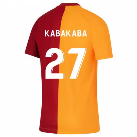 Kandiny Lapset Naomie Kabakaba #27 Oranssi Kotipaita 2023/24 Lyhythihainen Paita T-Paita