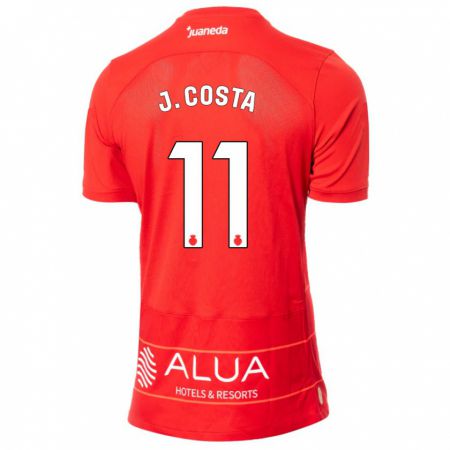 Kandiny Lapset Jaume Costa #11 Punainen Kotipaita 2023/24 Lyhythihainen Paita T-Paita