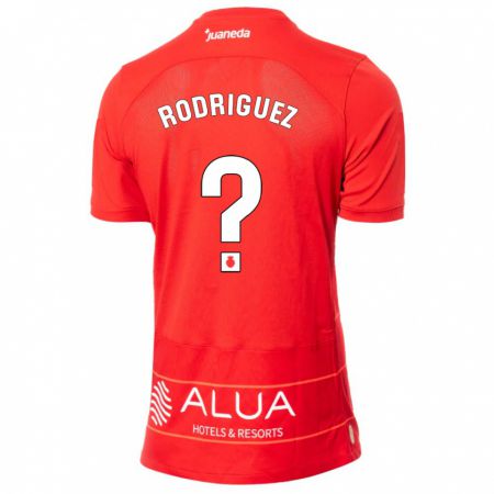 Kandiny Lapset Gabriel Rodríguez #0 Punainen Kotipaita 2023/24 Lyhythihainen Paita T-Paita