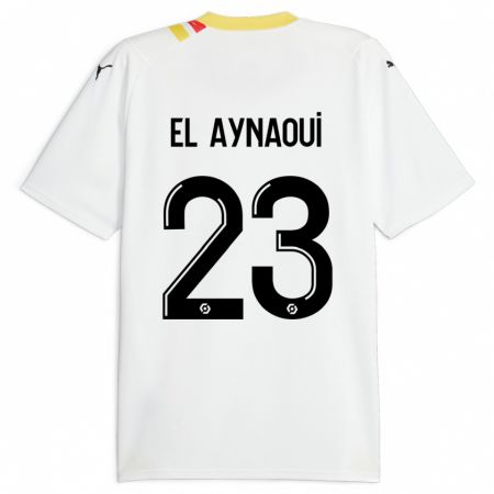 Kandiny Lapset Neil El Aynaoui #23 Musta Vieraspaita 2023/24 Lyhythihainen Paita T-Paita