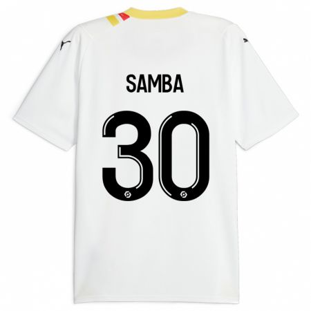Kandiny Lapset Brice Samba #30 Musta Vieraspaita 2023/24 Lyhythihainen Paita T-Paita