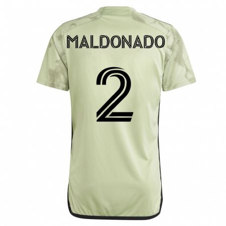 Kandiny Lapset Denil Maldonado #2 Vihreä Vieraspaita 2023/24 Lyhythihainen Paita T-Paita