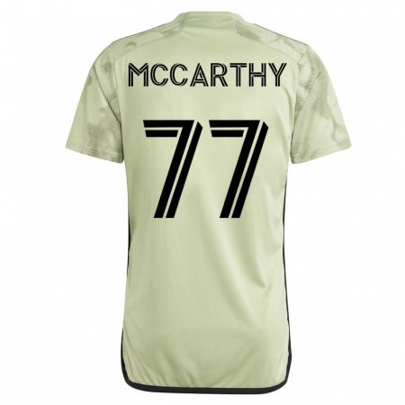 Kandiny Lapset John Mccarthy #77 Vihreä Vieraspaita 2023/24 Lyhythihainen Paita T-Paita