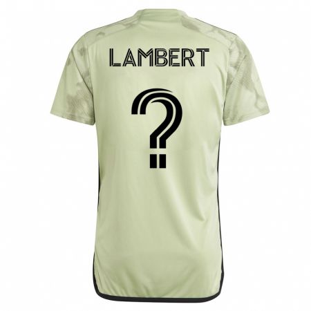 Kandiny Lapset Liam Lambert #0 Vihreä Vieraspaita 2023/24 Lyhythihainen Paita T-Paita