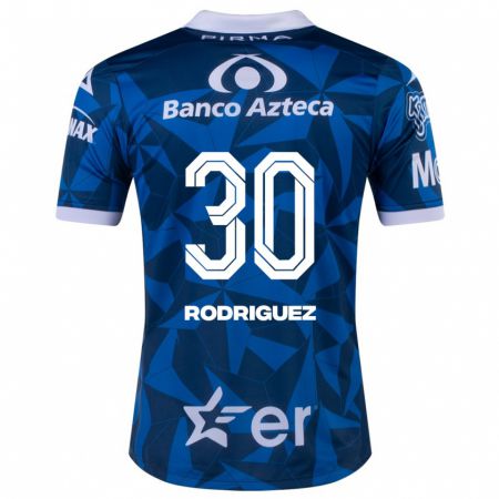 Kandiny Lapset Jesús Rodríguez #30 Sininen Vieraspaita 2023/24 Lyhythihainen Paita T-Paita
