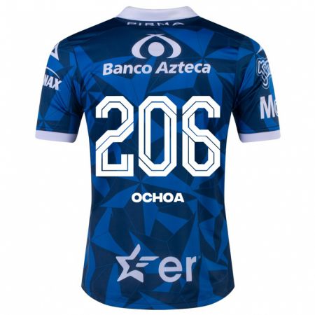 Kandiny Lapset Barúc Ochoa #206 Sininen Vieraspaita 2023/24 Lyhythihainen Paita T-Paita