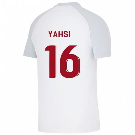 Kandiny Lapset Ismail Yahsi #16 Valkoinen Vieraspaita 2023/24 Lyhythihainen Paita T-Paita