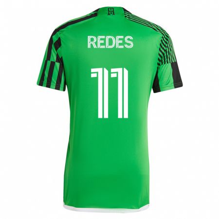 Kandiny Miesten Rodney Redes #11 Vihreä Musta Kotipaita 2023/24 Lyhythihainen Paita T-Paita