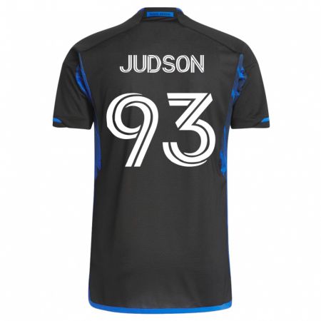 Kandiny Miesten Judson #93 Sininen Musta Kotipaita 2023/24 Lyhythihainen Paita T-Paita