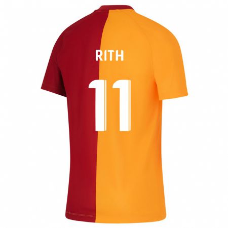 Kandiny Miesten Monique Rith #11 Oranssi Kotipaita 2023/24 Lyhythihainen Paita T-Paita