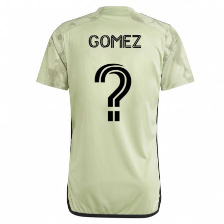 Kandiny Miesten Azyk Gomez #0 Vihreä Vieraspaita 2023/24 Lyhythihainen Paita T-Paita