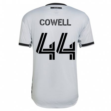 Kandiny Miesten Cade Cowell #44 Valkoinen Vieraspaita 2023/24 Lyhythihainen Paita T-Paita