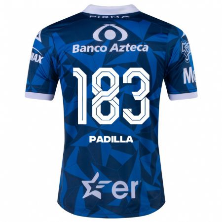 Kandiny Miesten Donovan Padilla #183 Sininen Vieraspaita 2023/24 Lyhythihainen Paita T-Paita
