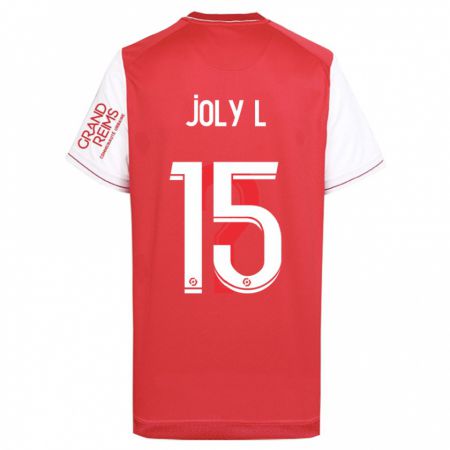 Kandiny Naisten Lou Ann Joly #15 Punainen Kotipaita 2023/24 Lyhythihainen Paita T-Paita