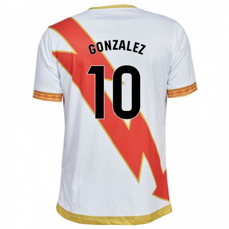 Kandiny Lapset Alba Gonzalez Perez #10 Valkoinen Kotipaita 2023/24 Lyhythihainen Paita T-Paita