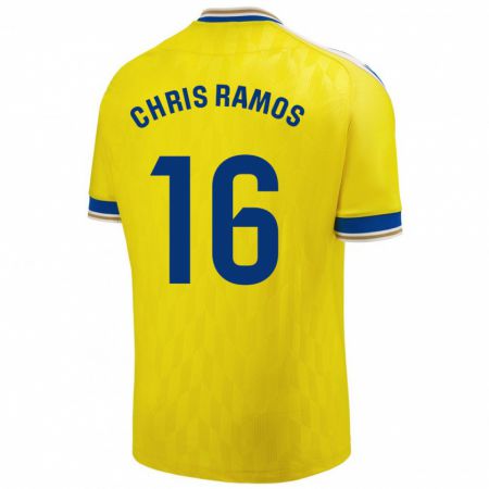 Kandiny Lapset Chris Ramos #16 Keltainen Kotipaita 2023/24 Lyhythihainen Paita T-Paita