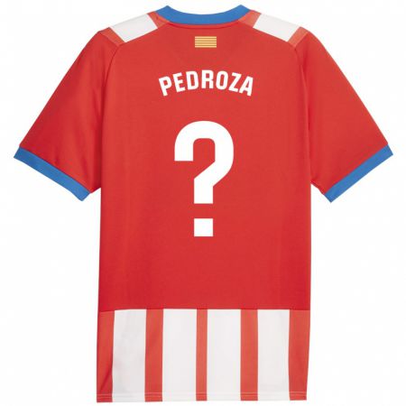 Kandiny Lapset Gerardo Pedroza #0 Punainen Valkoinen Kotipaita 2023/24 Lyhythihainen Paita T-Paita