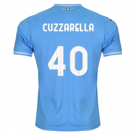 Kandiny Lapset Cristian Cuzzarella #40 Sininen Kotipaita 2023/24 Lyhythihainen Paita T-Paita