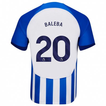 Kandiny Lapset Carlos Baleba #20 Sininen Kotipaita 2023/24 Lyhythihainen Paita T-Paita