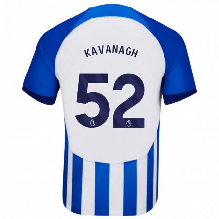 Kandiny Lapset Leigh Kavanagh #52 Sininen Kotipaita 2023/24 Lyhythihainen Paita T-Paita