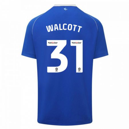Kandiny Lapset Malachi Fagan-Walcott #31 Sininen Kotipaita 2023/24 Lyhythihainen Paita T-Paita