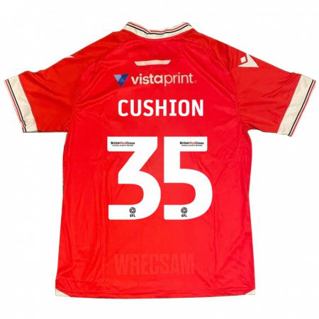 Kandiny Lapset Owen Cushion #35 Punainen Kotipaita 2023/24 Lyhythihainen Paita T-Paita