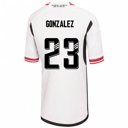 Kandiny Lapset Ramiro González #23 Valkoinen Kotipaita 2023/24 Lyhythihainen Paita T-Paita