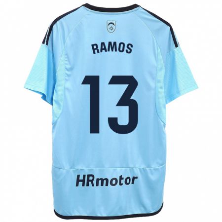 Kandiny Lapset Darío Ramos #13 Sininen Vieraspaita 2023/24 Lyhythihainen Paita T-Paita