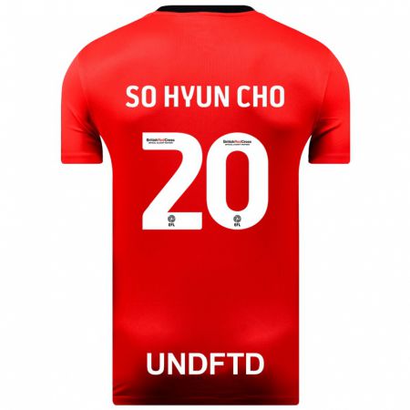 Kandiny Lapset Cho So-Hyun #20 Punainen Vieraspaita 2023/24 Lyhythihainen Paita T-Paita