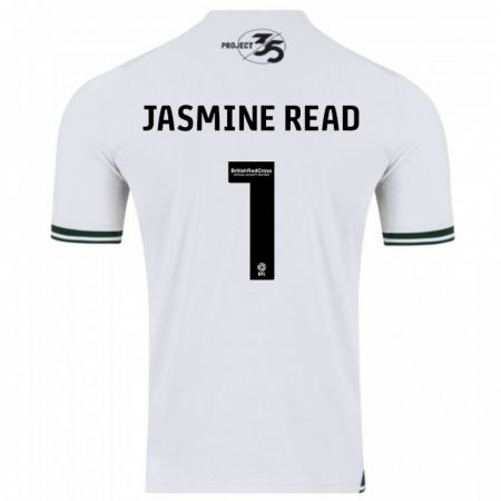 Kandiny Lapset Jasmine Read #1 Valkoinen Vieraspaita 2023/24 Lyhythihainen Paita T-Paita