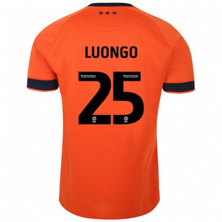 Kandiny Lapset Massimo Luongo #25 Oranssi Vieraspaita 2023/24 Lyhythihainen Paita T-Paita