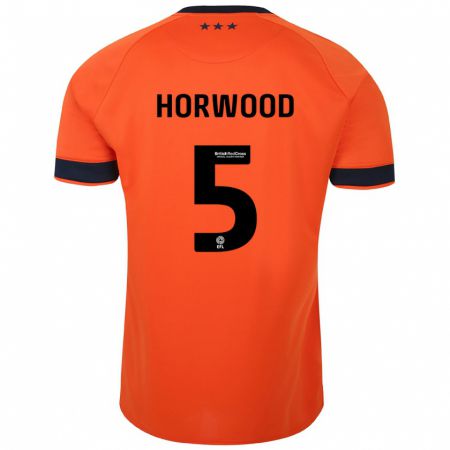Kandiny Lapset Bonnie Horwood #5 Oranssi Vieraspaita 2023/24 Lyhythihainen Paita T-Paita