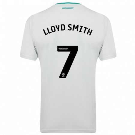 Kandiny Lapset Lexi Lloyd-Smith #7 Valkoinen Vieraspaita 2023/24 Lyhythihainen Paita T-Paita