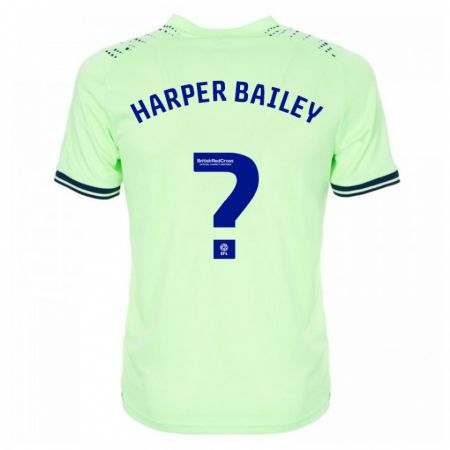 Kandiny Lapset Aaron Harper-Bailey #0 Laivasto Vieraspaita 2023/24 Lyhythihainen Paita T-Paita