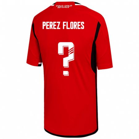 Kandiny Lapset Benjamín Pérez Flores #0 Punainen Vieraspaita 2023/24 Lyhythihainen Paita T-Paita