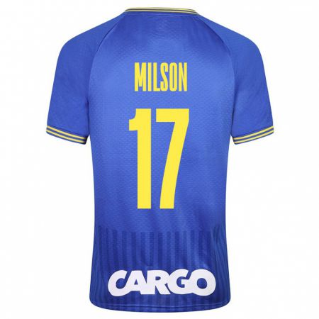Kandiny Lapset Milson #17 Sininen Vieraspaita 2023/24 Lyhythihainen Paita T-Paita