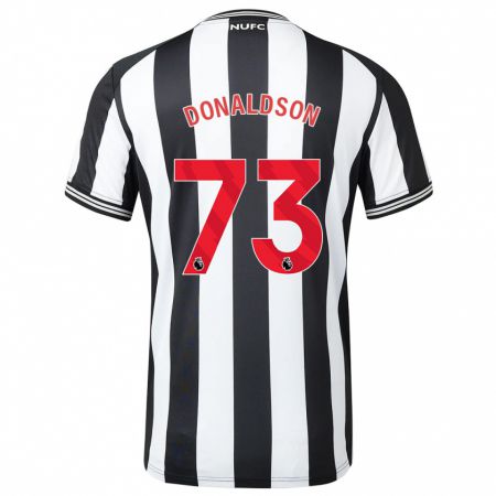 Kandiny Miesten Josh Donaldson #73 Musta Valkoinen Kotipaita 2023/24 Lyhythihainen Paita T-Paita