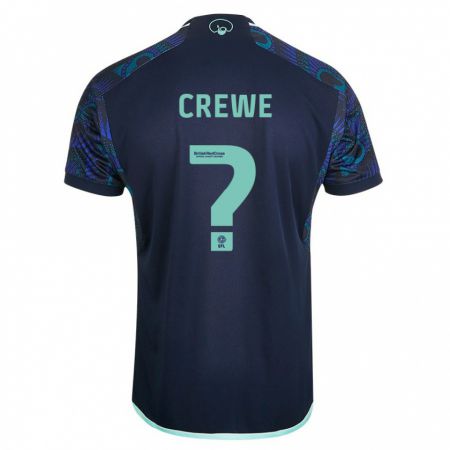 Kandiny Miesten Charlie Crewe #0 Sininen Vieraspaita 2023/24 Lyhythihainen Paita T-Paita