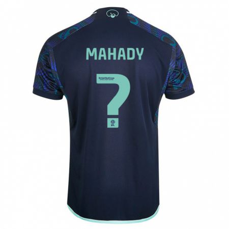 Kandiny Miesten Rory Mahady #0 Sininen Vieraspaita 2023/24 Lyhythihainen Paita T-Paita