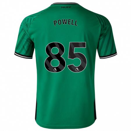Kandiny Miesten Rory Powell #85 Vihreä Vieraspaita 2023/24 Lyhythihainen Paita T-Paita