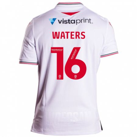 Kandiny Miesten Billy Waters #16 Valkoinen Vieraspaita 2023/24 Lyhythihainen Paita T-Paita