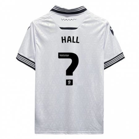 Kandiny Miesten Jack Hall #0 Valkoinen Vieraspaita 2023/24 Lyhythihainen Paita T-Paita