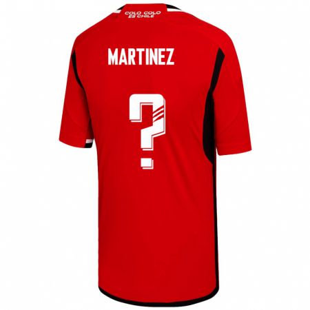 Kandiny Miesten Iván Martínez #0 Punainen Vieraspaita 2023/24 Lyhythihainen Paita T-Paita